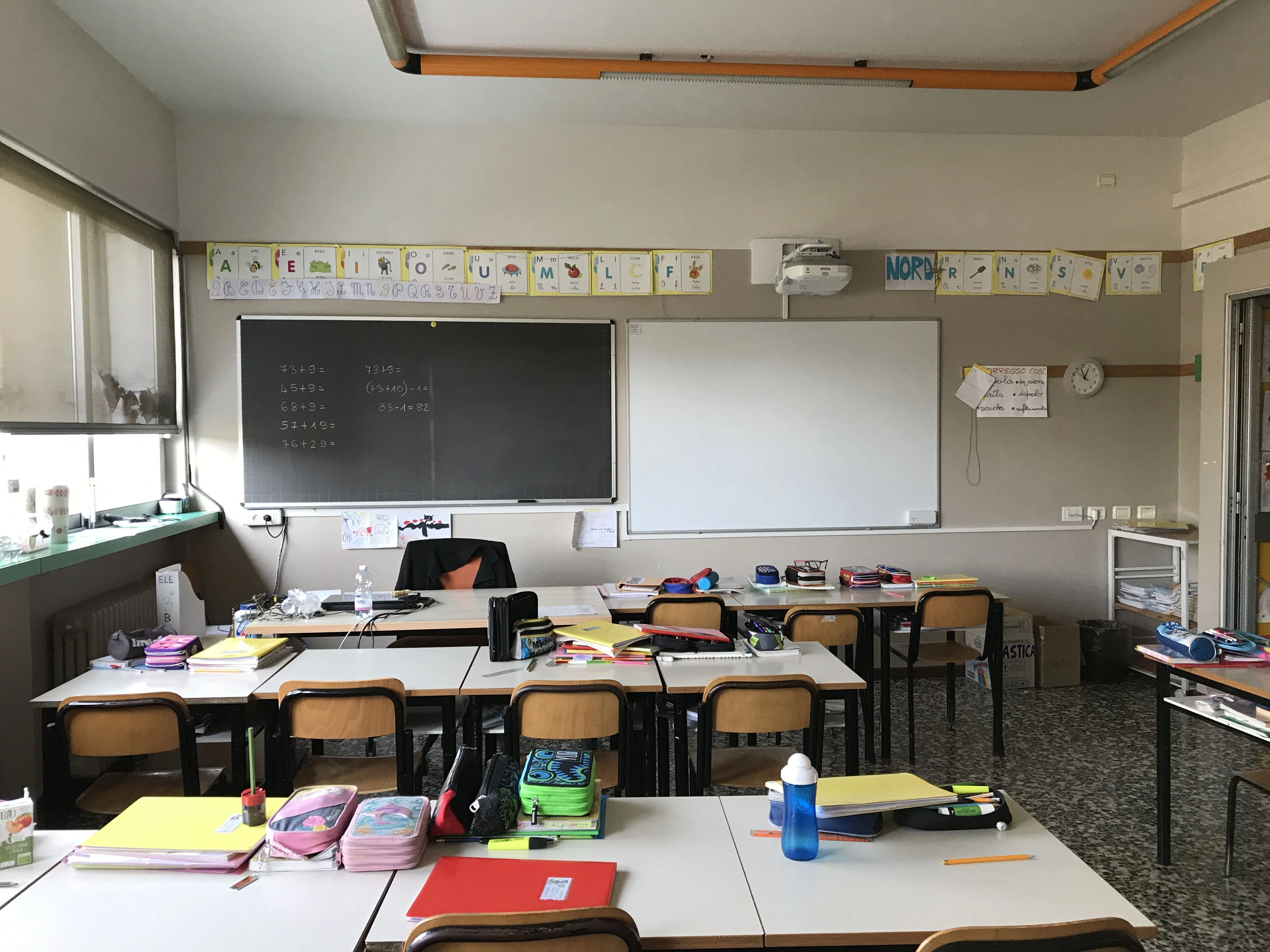 Open day per le iscrizioni alla classe prima della Scuola primaria di Brusaporto per l'anno scolastico 2025-2026.